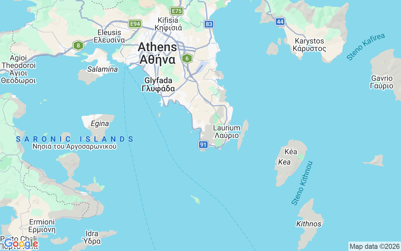 Location of the RIB: Palea Phokea, Anavyssos 190 13