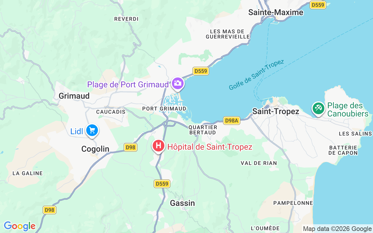 Emplacement du Semi-rigide: Les Marines De Cogolin, 83310 Cogolin