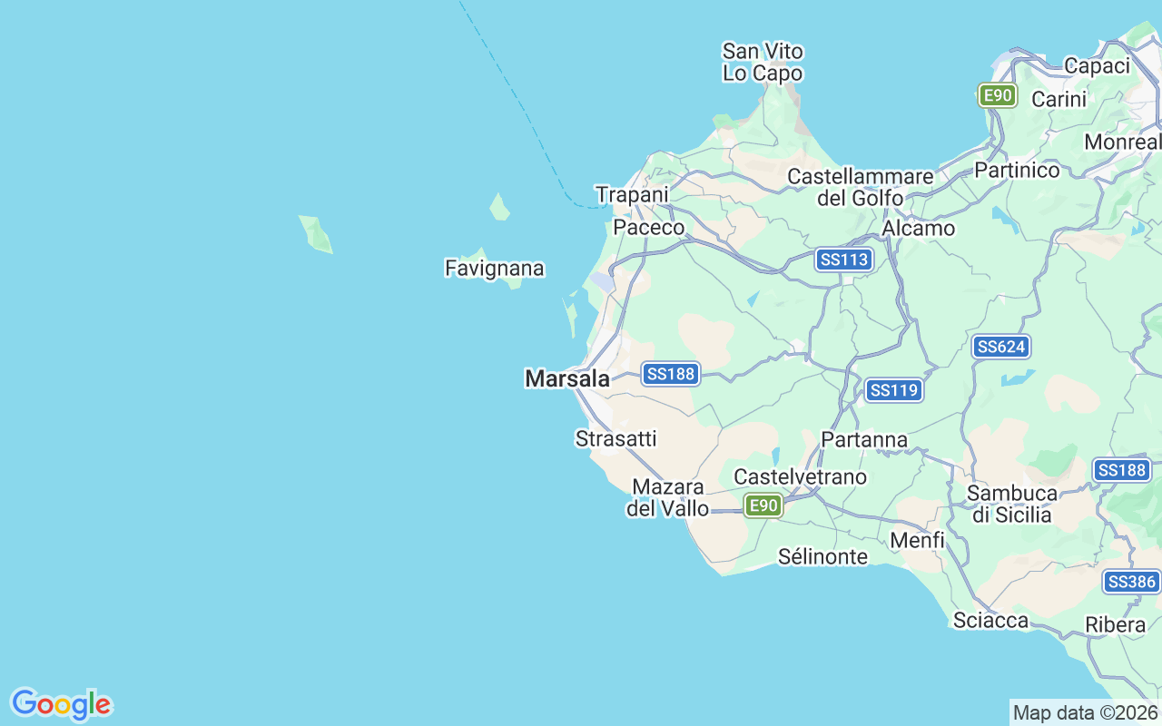 Emplacement du Catamaran: Marsala Marina, 91025 Marsala