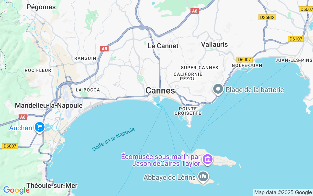 Plats för Motorbåt: Cannes, Frankrike