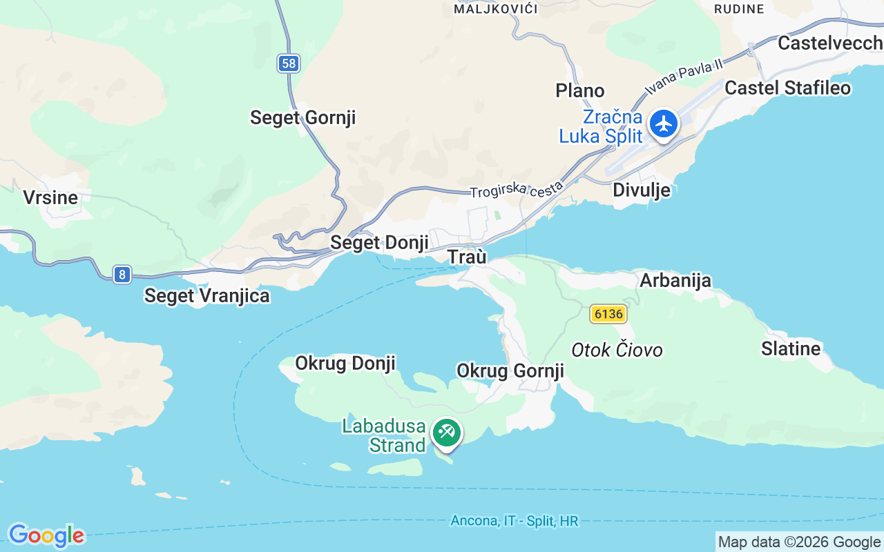 Luogo Caicco: Marina & Yacht Service Center Trogir (Sct), Traù