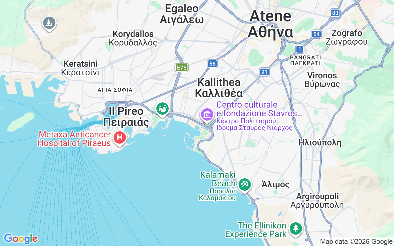 Luogo Caicco: Marina Delta Kallithea, Atene