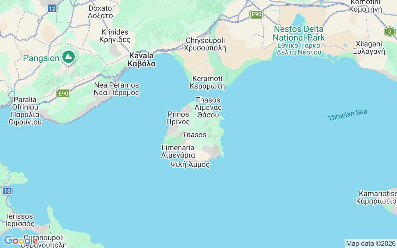 Location of the Boat without licence: Pefkari, Thasos Regional Unit