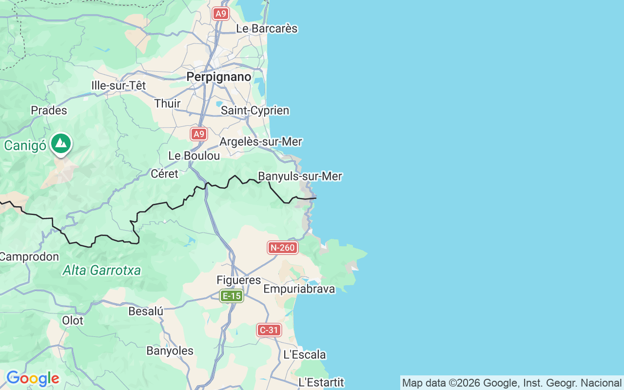 Luogo Barca a motore: Cerbere, France, 66290 Cerbère