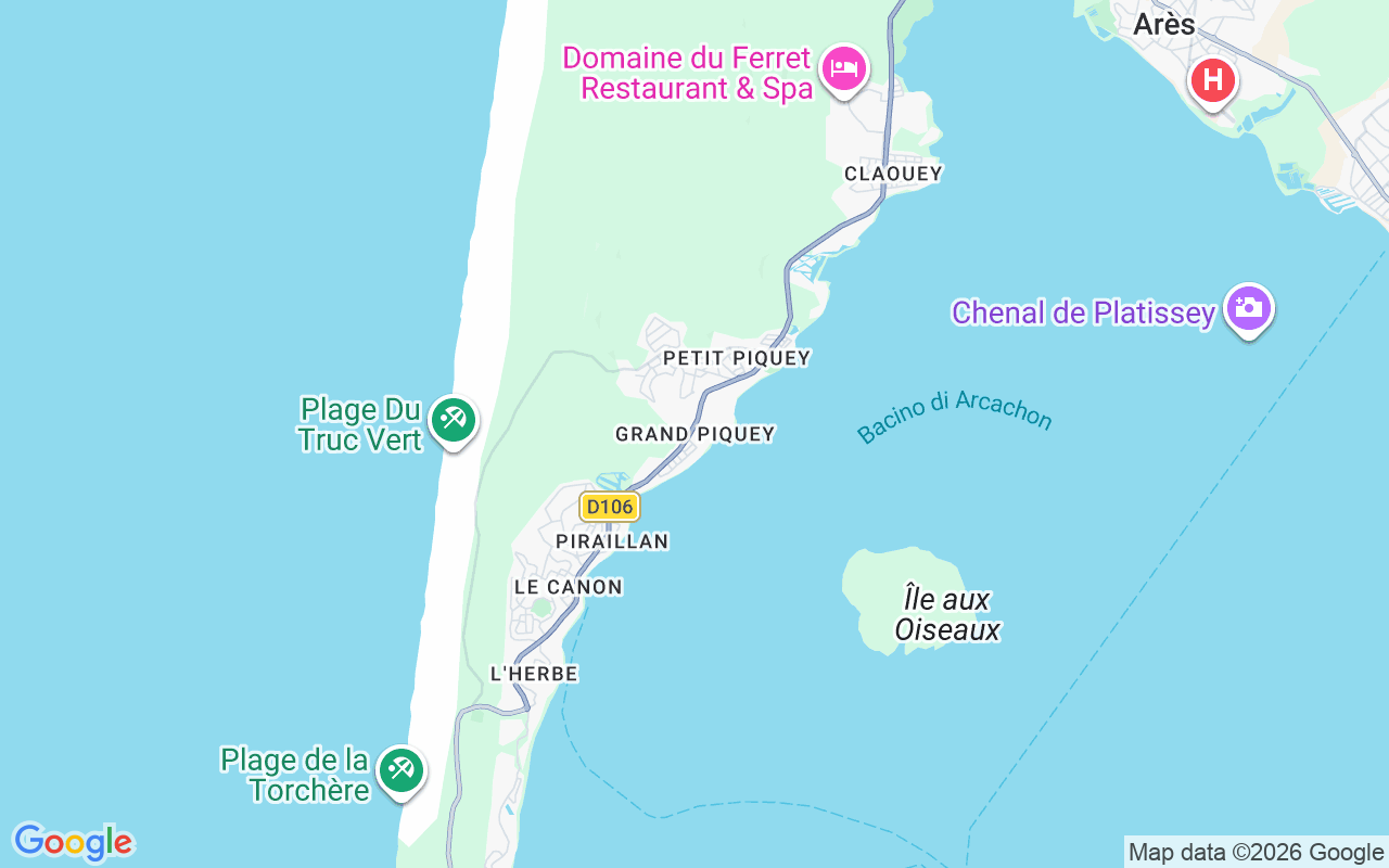Luogo Barca a motore: Port Du Grand Piquey, Lège-Cap-Ferret