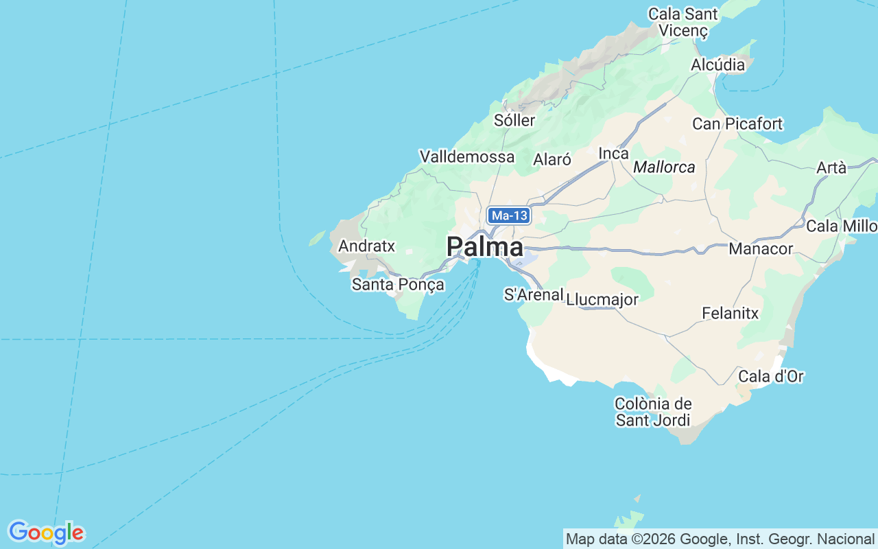 Location of the RIB: Puerto Portals, Puerto Portals