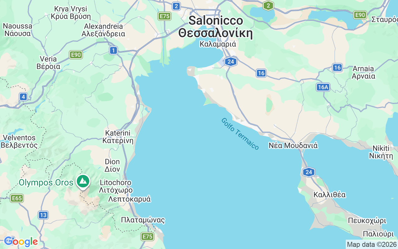 Luogo Barca a motore: N.potidea, Calcidica
