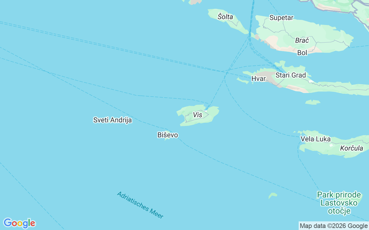 Liegeplatz Motorboot: Komiža, Croatia, Komiža