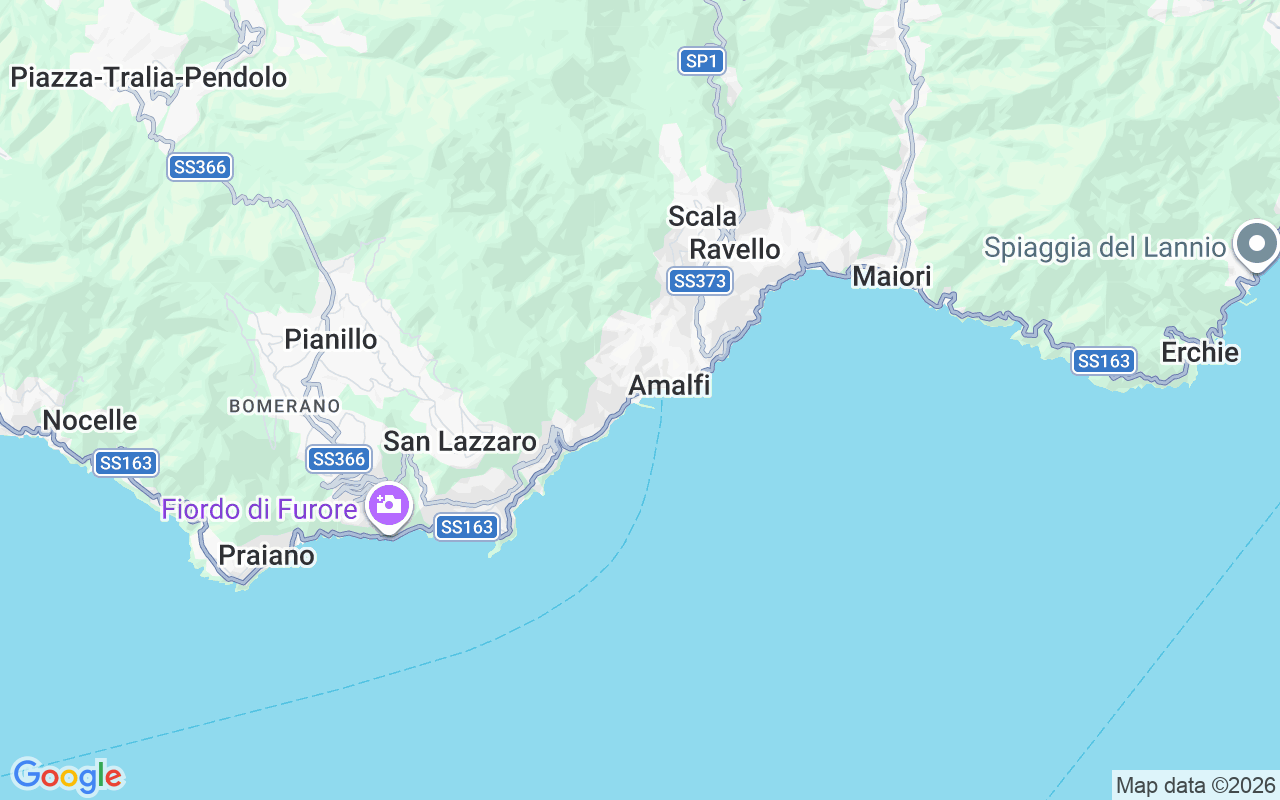 Localização do(a) Lancha: Amalfi, Itália