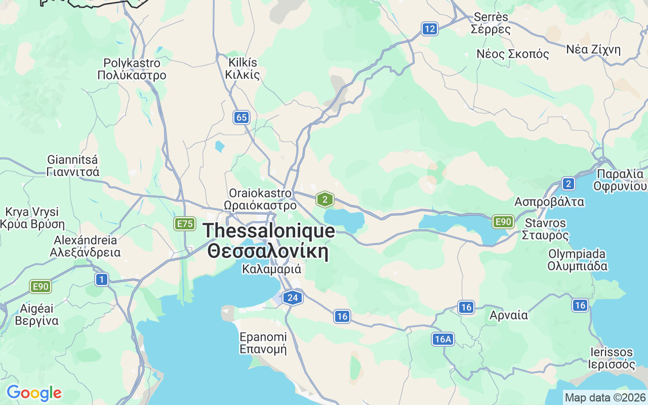 Emplacement du Voilier: Nea Michaniona, Thessalonique
