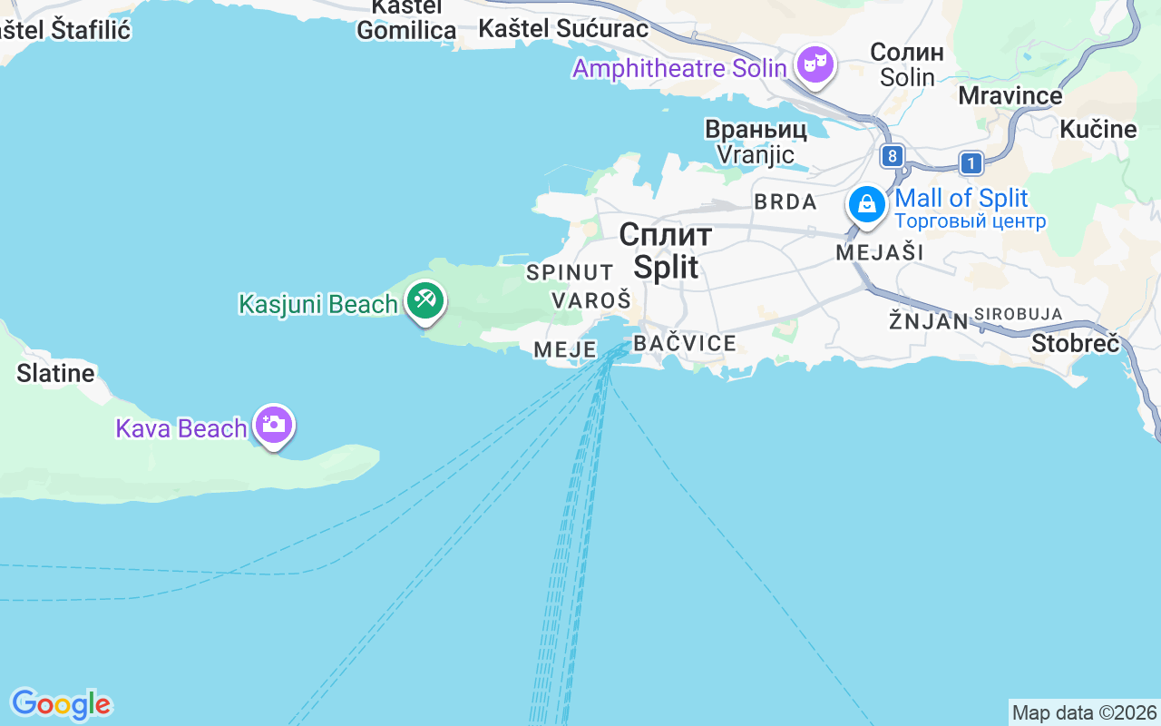 Местоположение RIB (надувная моторная лодка): Aci Marina Split, Сплит