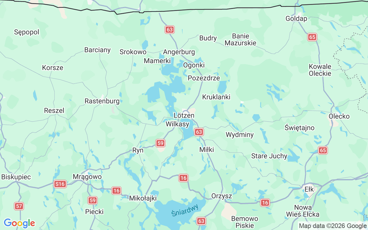 Liegeplatz Segelboot: Lötzen, Polen