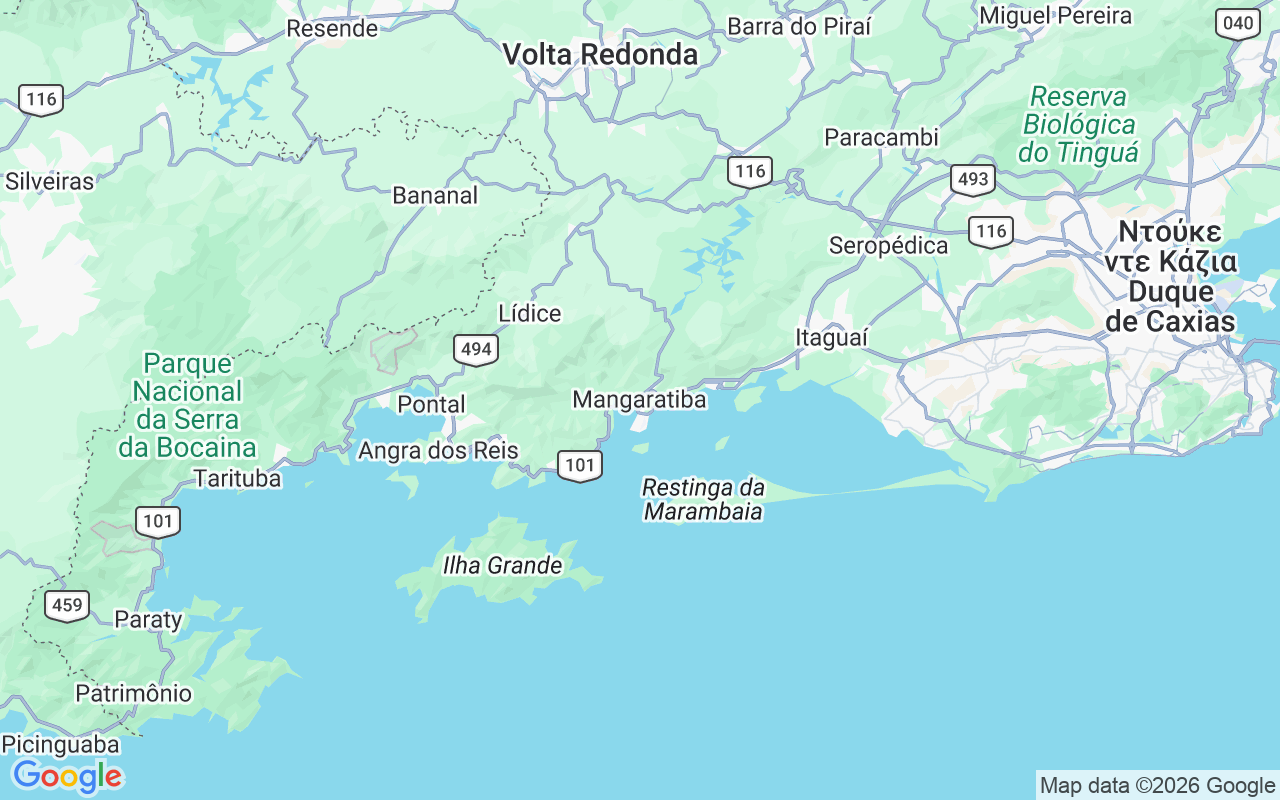Τοποθεσία Καταμαράν: Mangaratiba, Mangaratiba