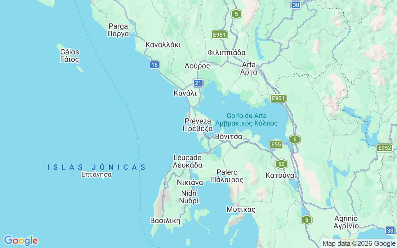 Ubicación Catamarán: Preveza Marina, Préveza