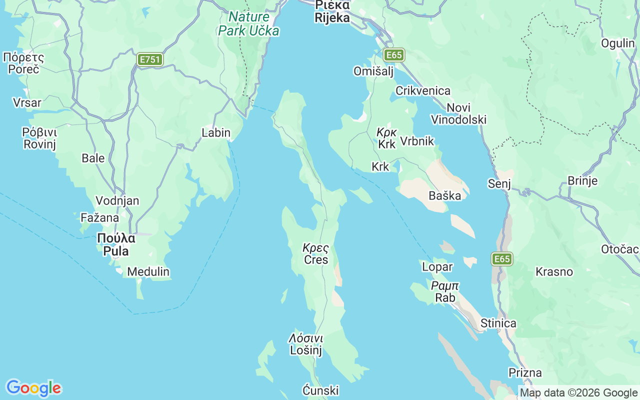 Τοποθεσία Μηχανοκίνητο σκάφος: Osor, Cres
