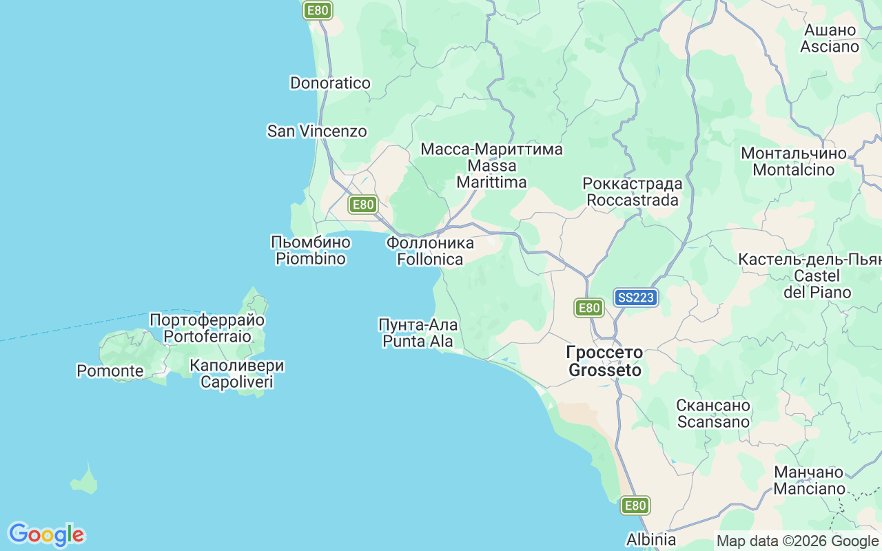 Местоположение Парусная лодка: Marina Di Scarlino, 58020 Портиглиони