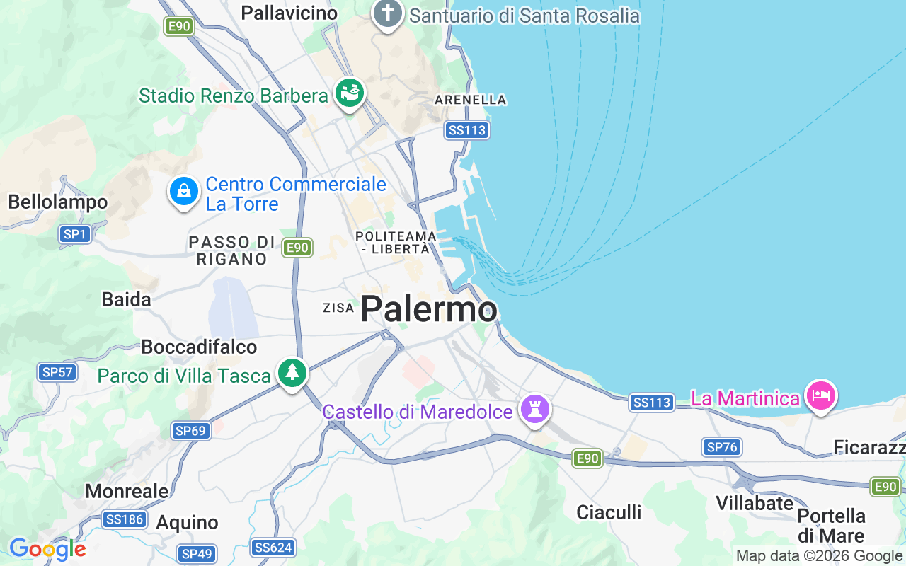 Liegeplatz Motorboot: Porto Della Cala, Palermo