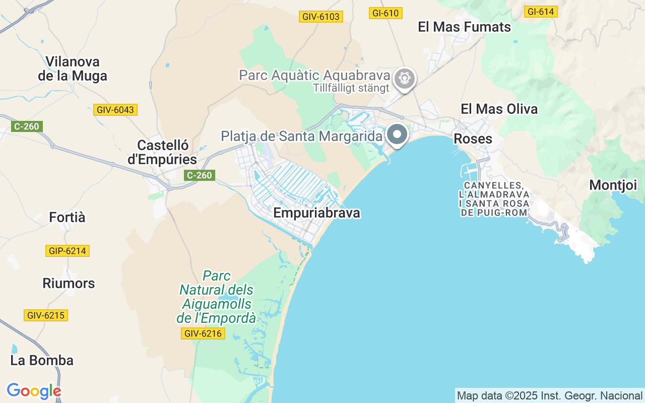 Plats för Motorbåt: 17487 Empuriabrava, Spanien