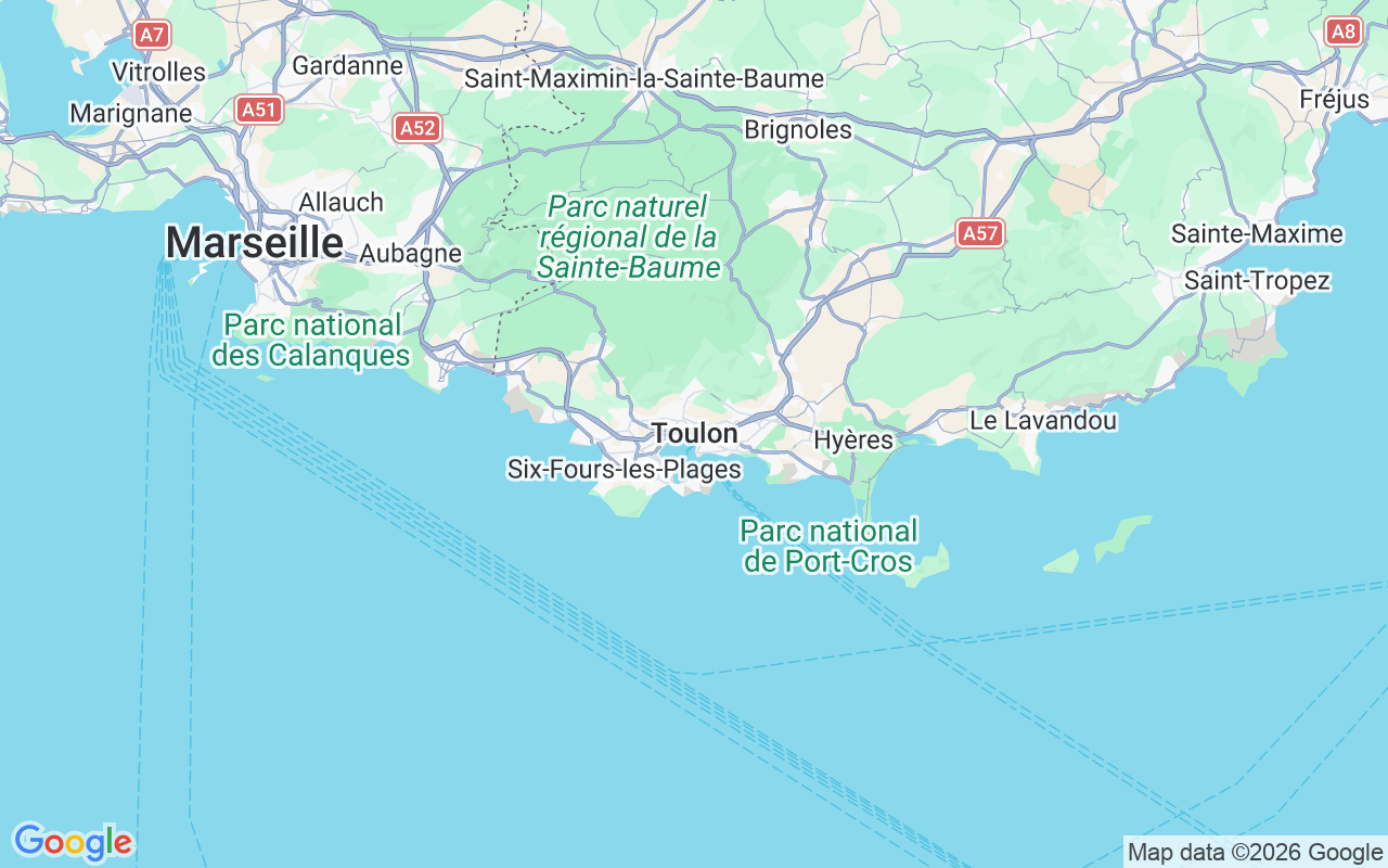Location of the Motorboat: Toulon, Toulon