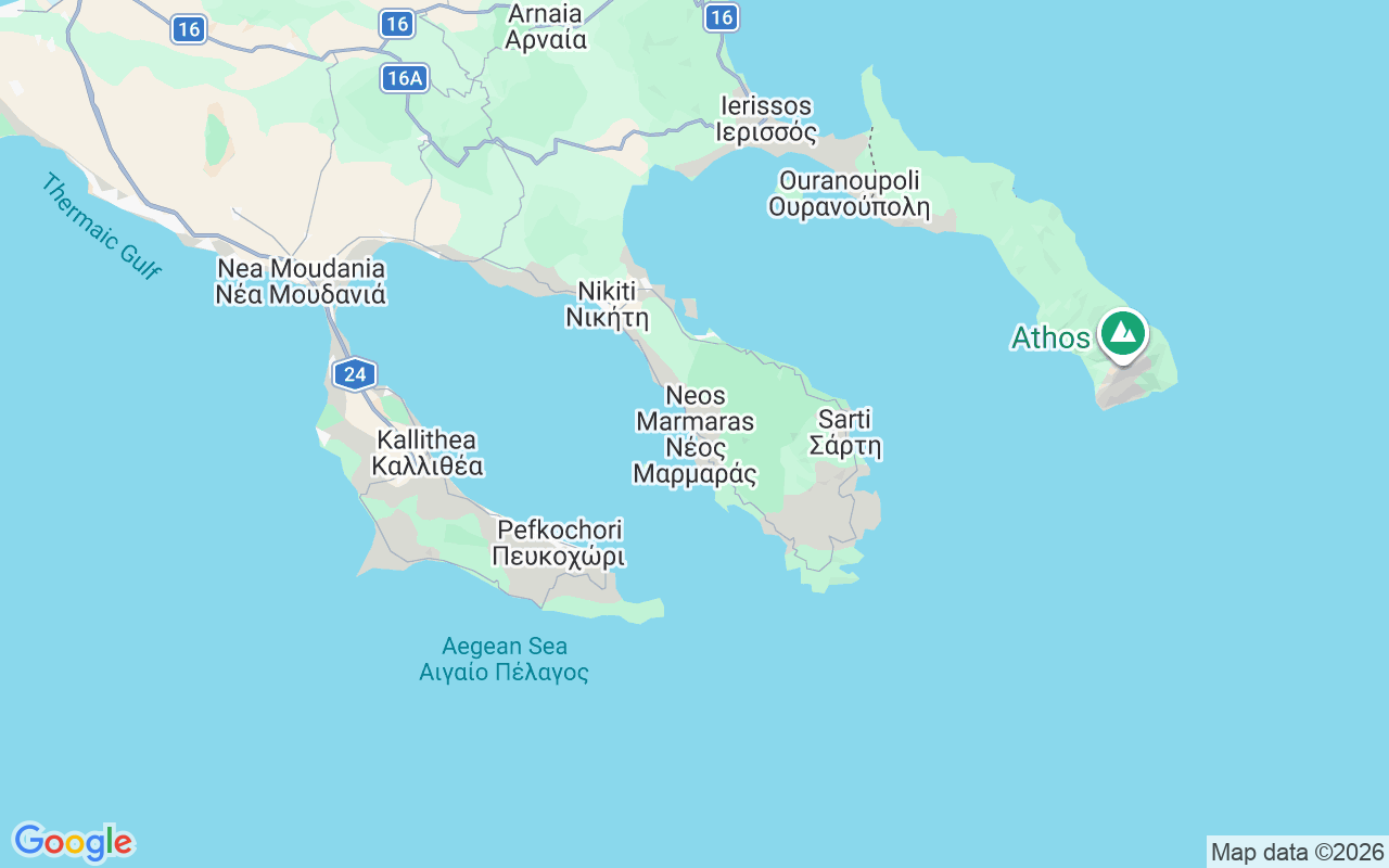 Location of the Sailboat: Porto Carras, Neos Marmaras 630 81