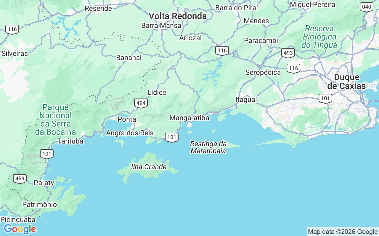 Location of the Catamaran: Mangaratiba, Mangaratiba