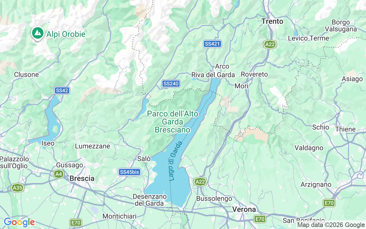 Plats för Motorbåt: Porto Di Tignale, Tignale