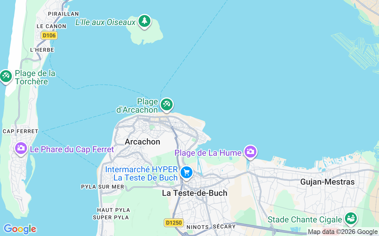 Emplacement du Semi-rigide: Port D'arcachon, 33120 Arcachon