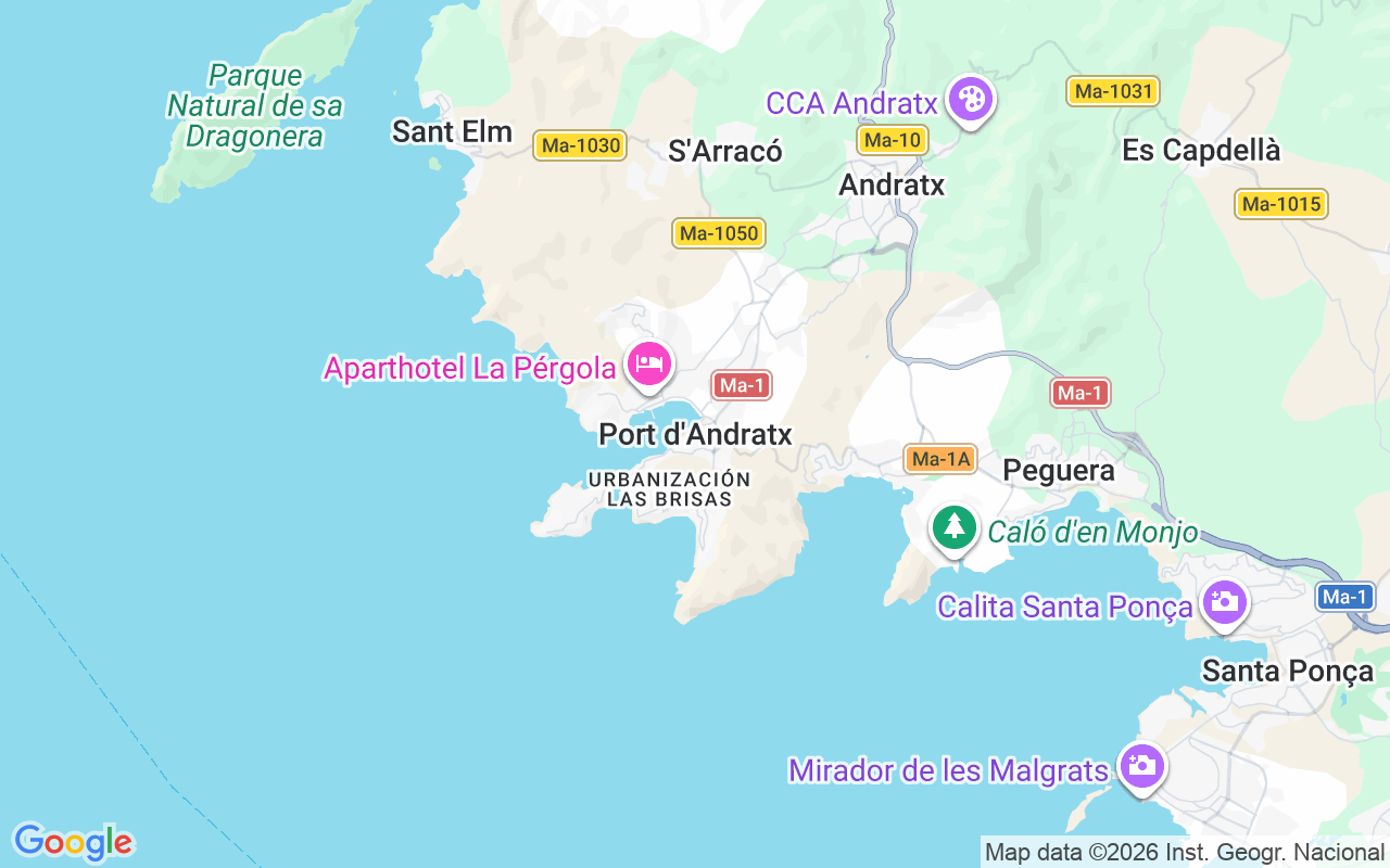 Emplacement du Catamaran: Puerto De Andrach, Majorque