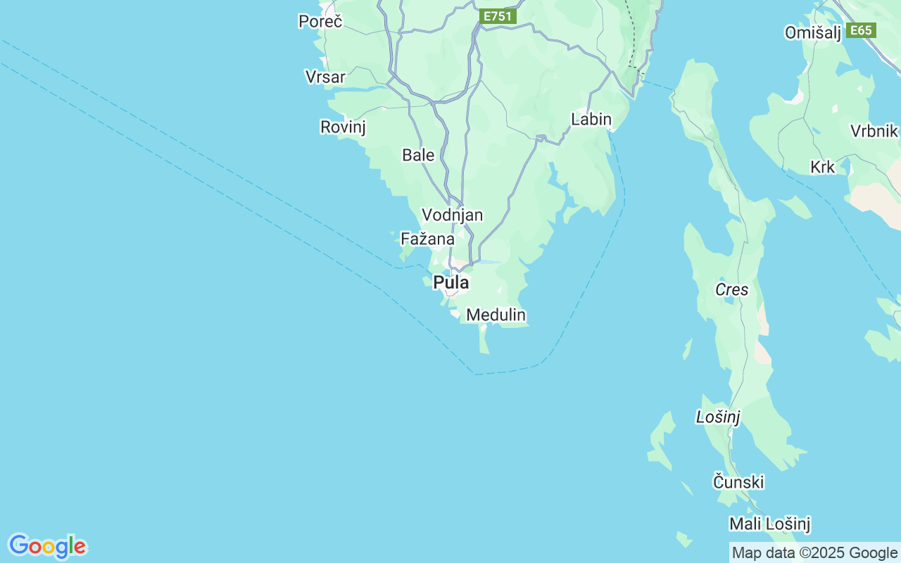 Plats för Katamaran: Marina Polesana Pula, Pula