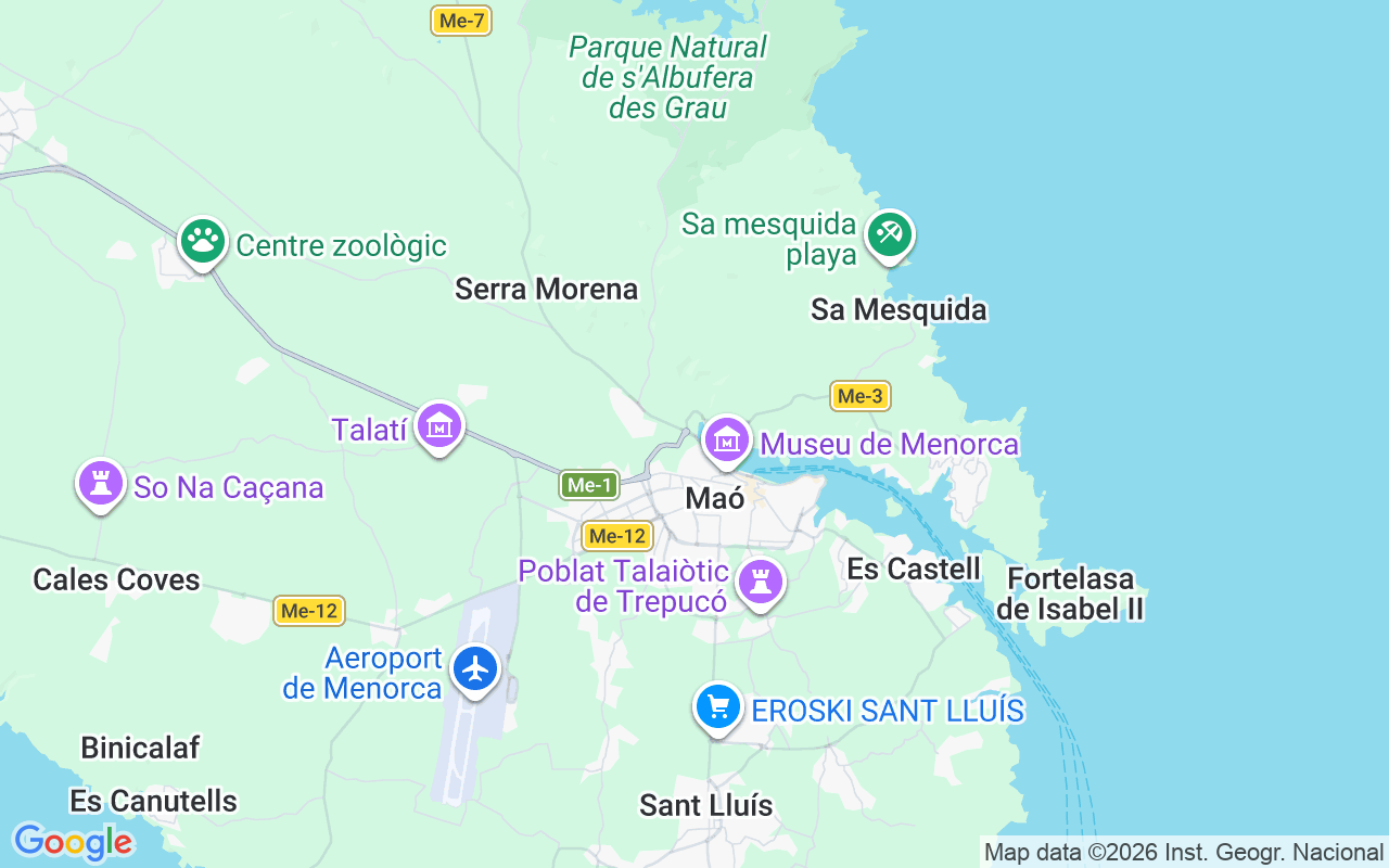 Location of the Motorboat: Marina Menorca, Mahón