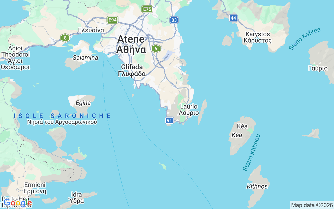 Luogo Gommone: Palea Phokea, Anavyssos 190 13