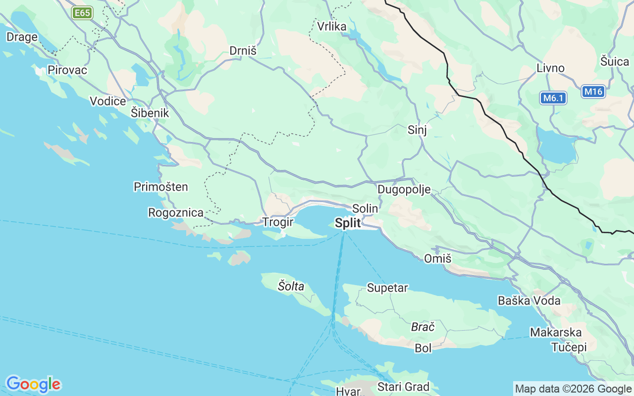 Ubicación Neumática: Kaštel Lukšić,Trogir,Split, Grad Kaštela
