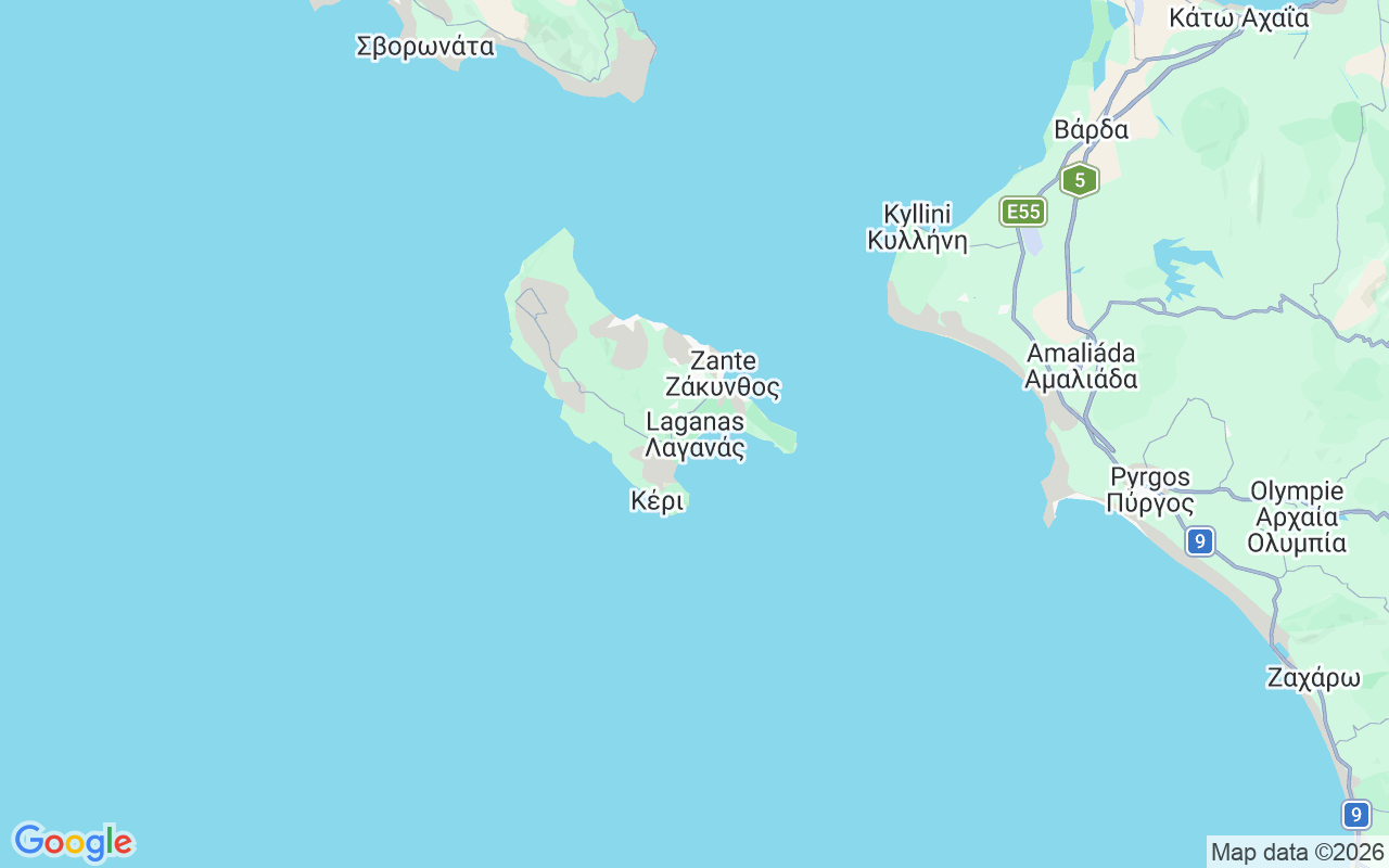 Emplacement du Bateau sans permis: Agios Sostis, Laganas