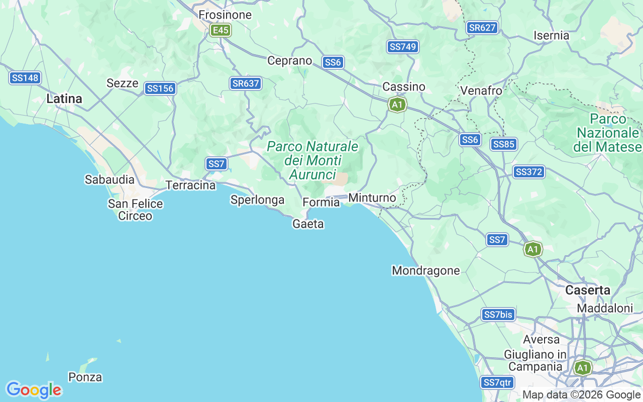 De locatie van Zeilboot: Formia, 04023 Formia