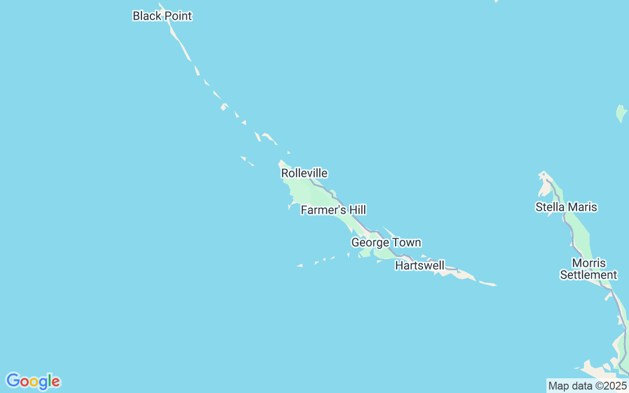De locatie van Catamaran: All Harbors, Exuma