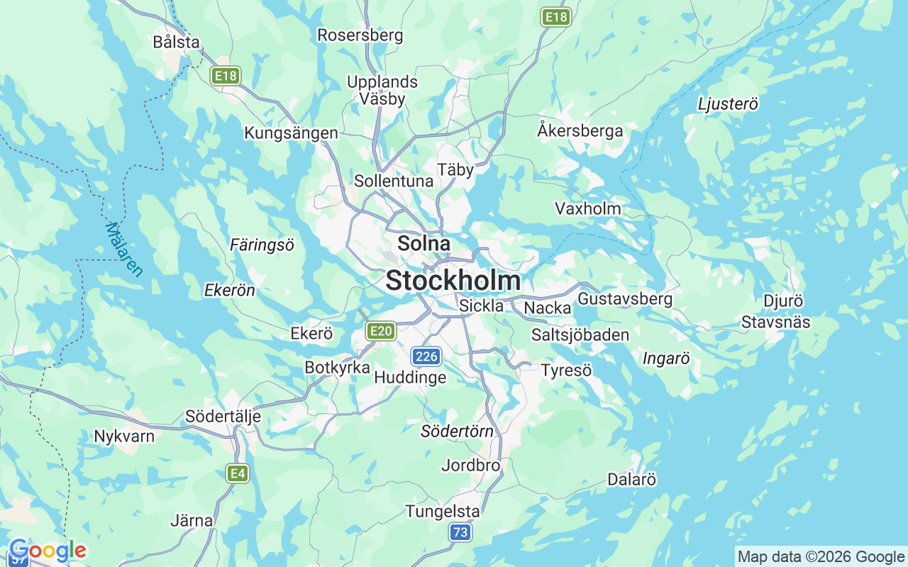 Liegeplatz Motorboot: Saltsjöbaden Båtklubb, Stockholm