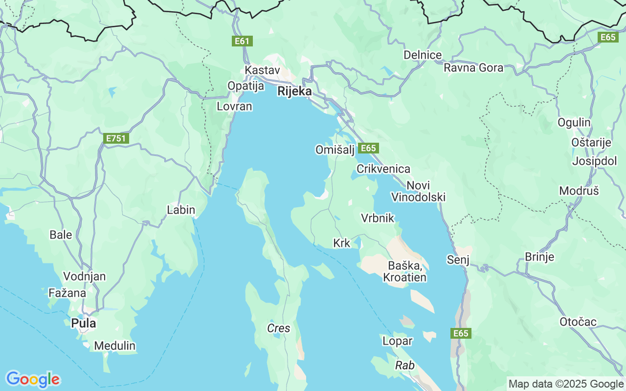 Plats för Motorbåt: Malinska, Malinska-Dubašnica