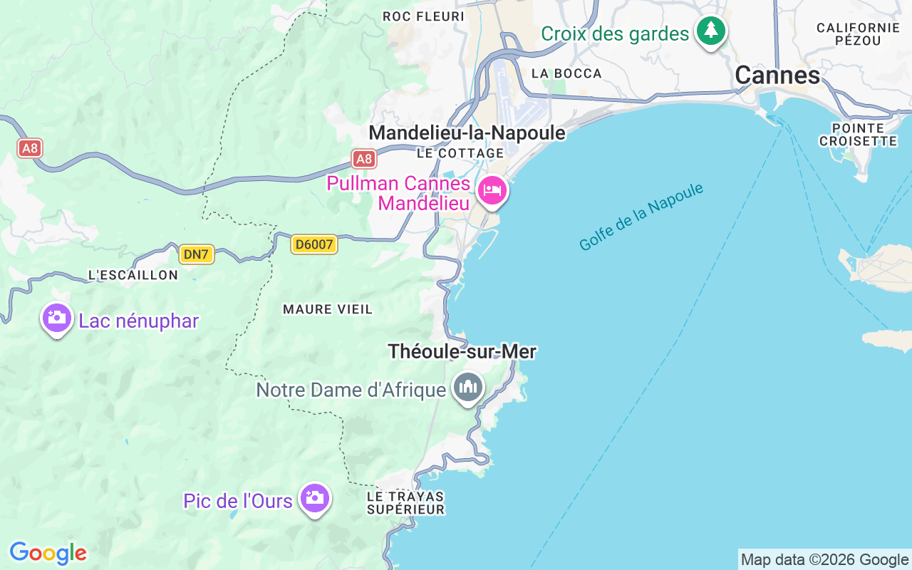 Emplacement du Semi-rigide: Port De La Rague, 06210 Mandelieu-La-Napoule