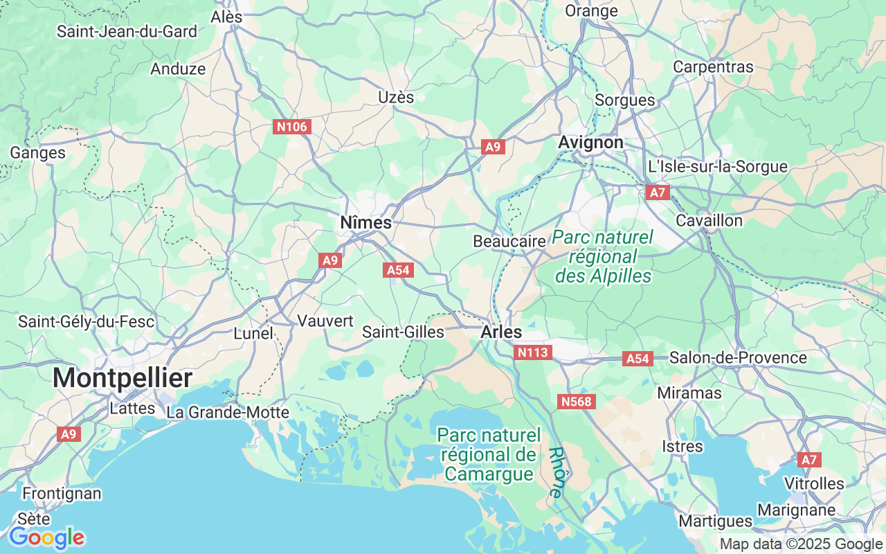 Plats för Husbåt: 30127 Bellegarde, Frankrike