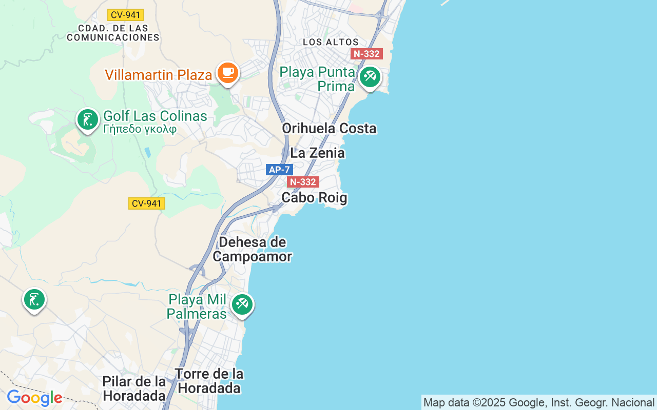 Τοποθεσία Σκάφος χωρίς δίπλωμα: Marina Cabo Roig, 03189 Cabo Roig