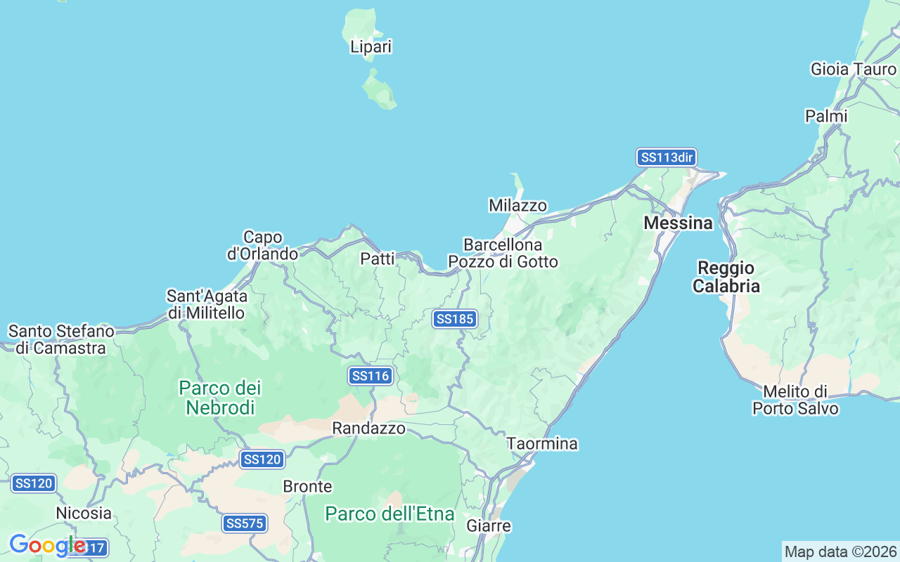 Location of the Catamaran: Furnari, Italy