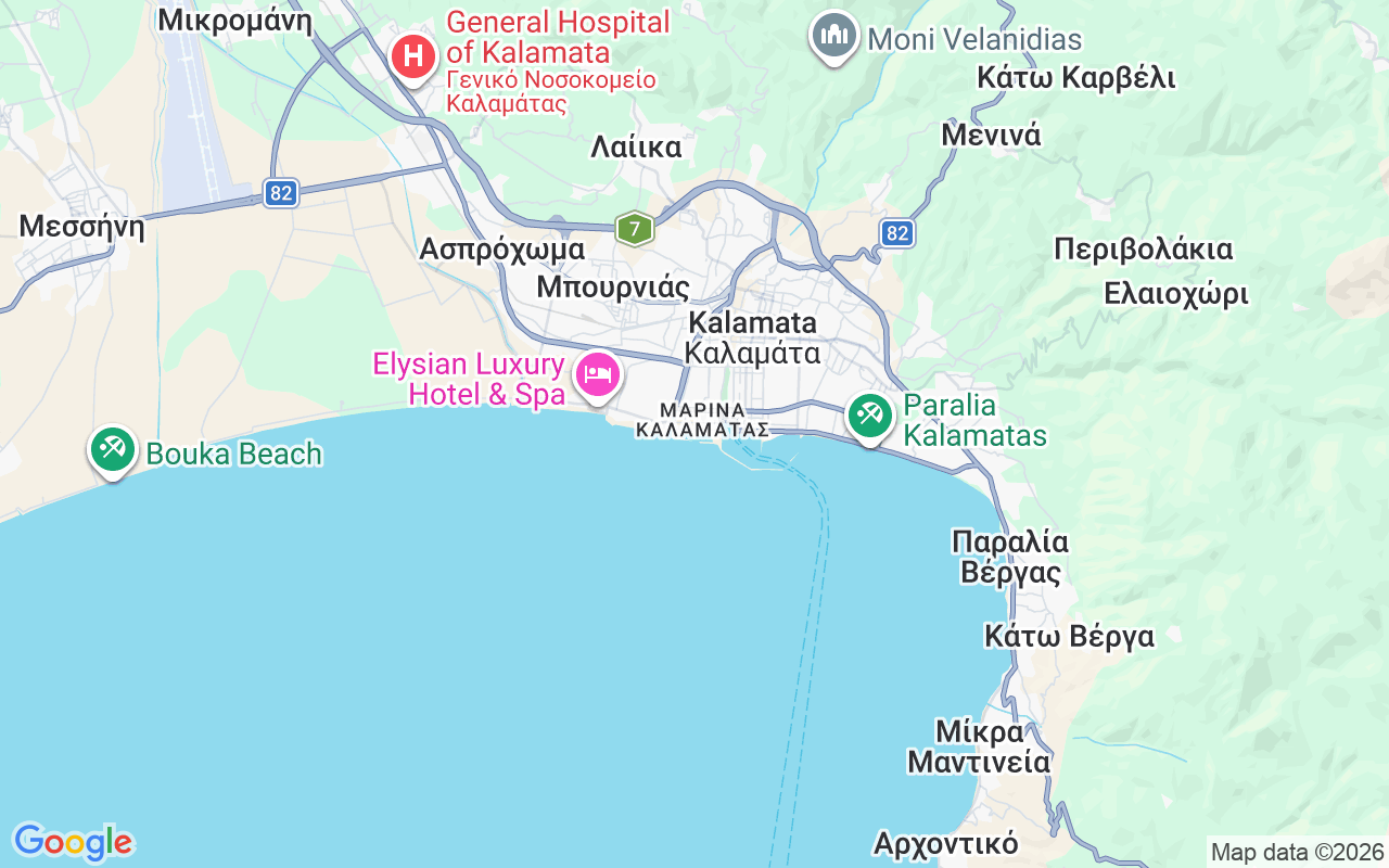 Liegeplatz RIB: Kalamata Marina, Kalamata 241 00