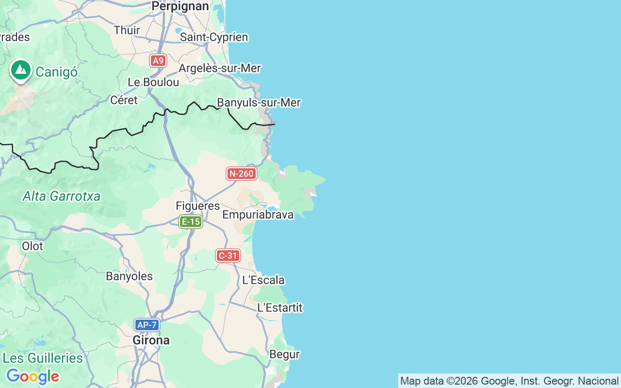 Localização do(a) Lancha: Cadaques, Cadaqués