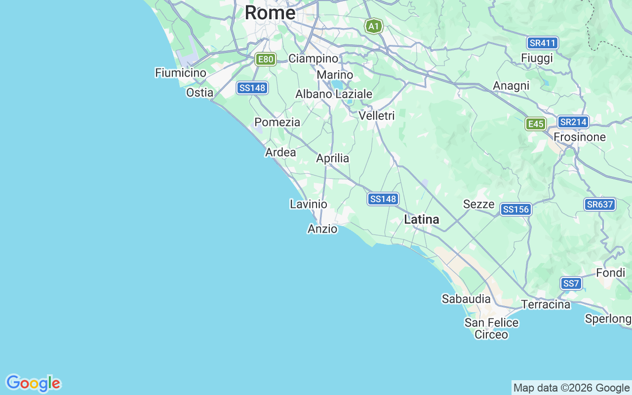 De locatie van Jetski: Anzio, 00042 Anzio