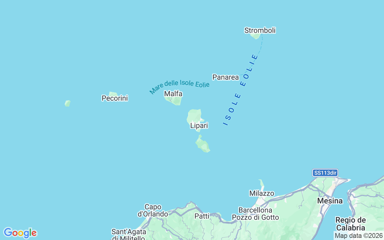 Ubicación Lancha: Santa Marina Salina, Islas Eolias