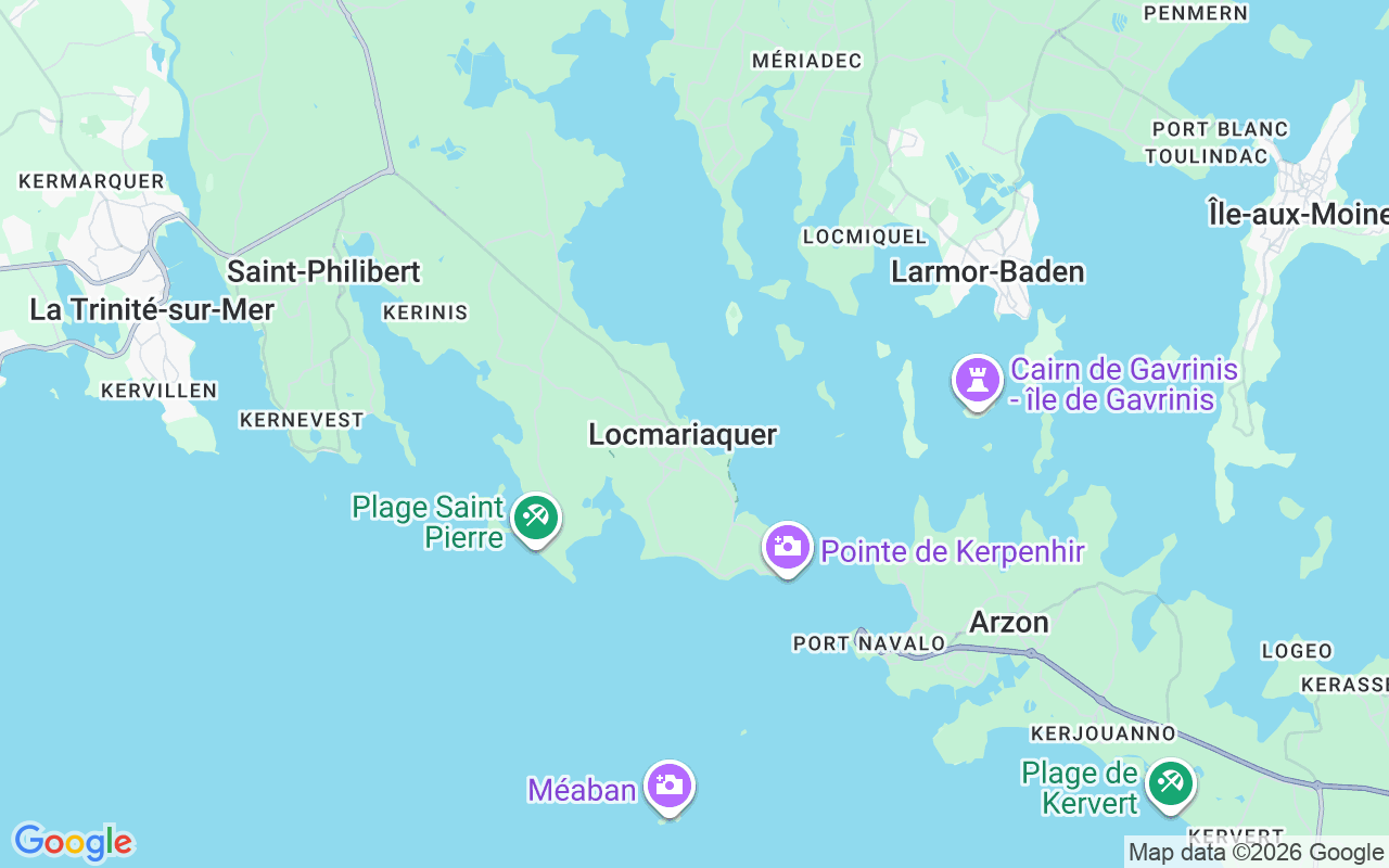 Location of the RIB: Port Of Locmariaquer, Locmariaquer