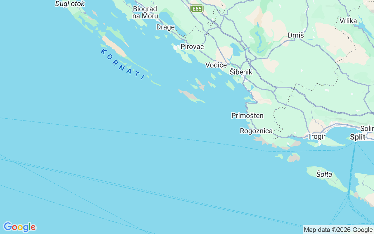 Location of the RIB: Šibenik, Grad Šibenik