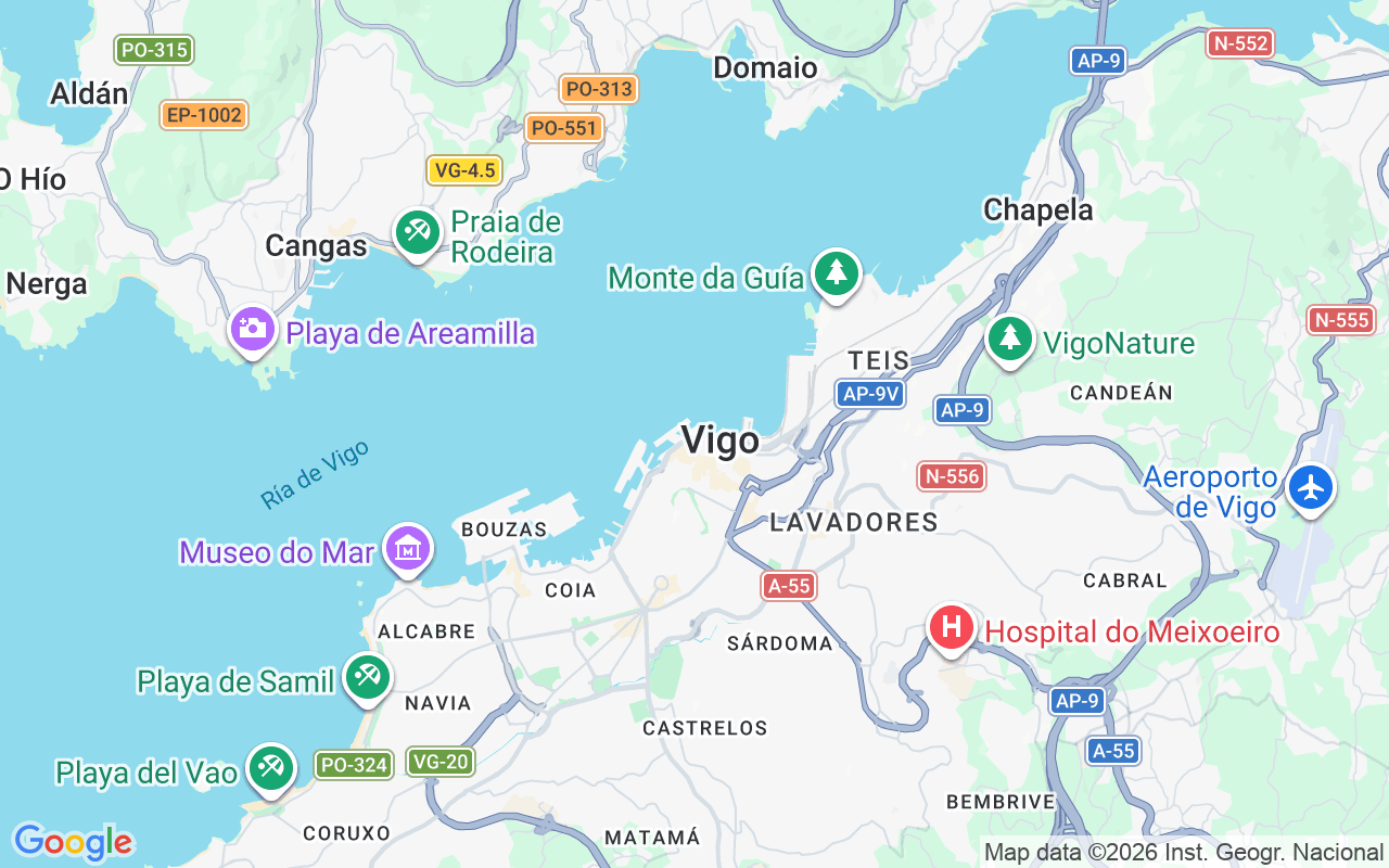 Luogo Barca a vela: Real Club Náutico De Vigo, Vigo