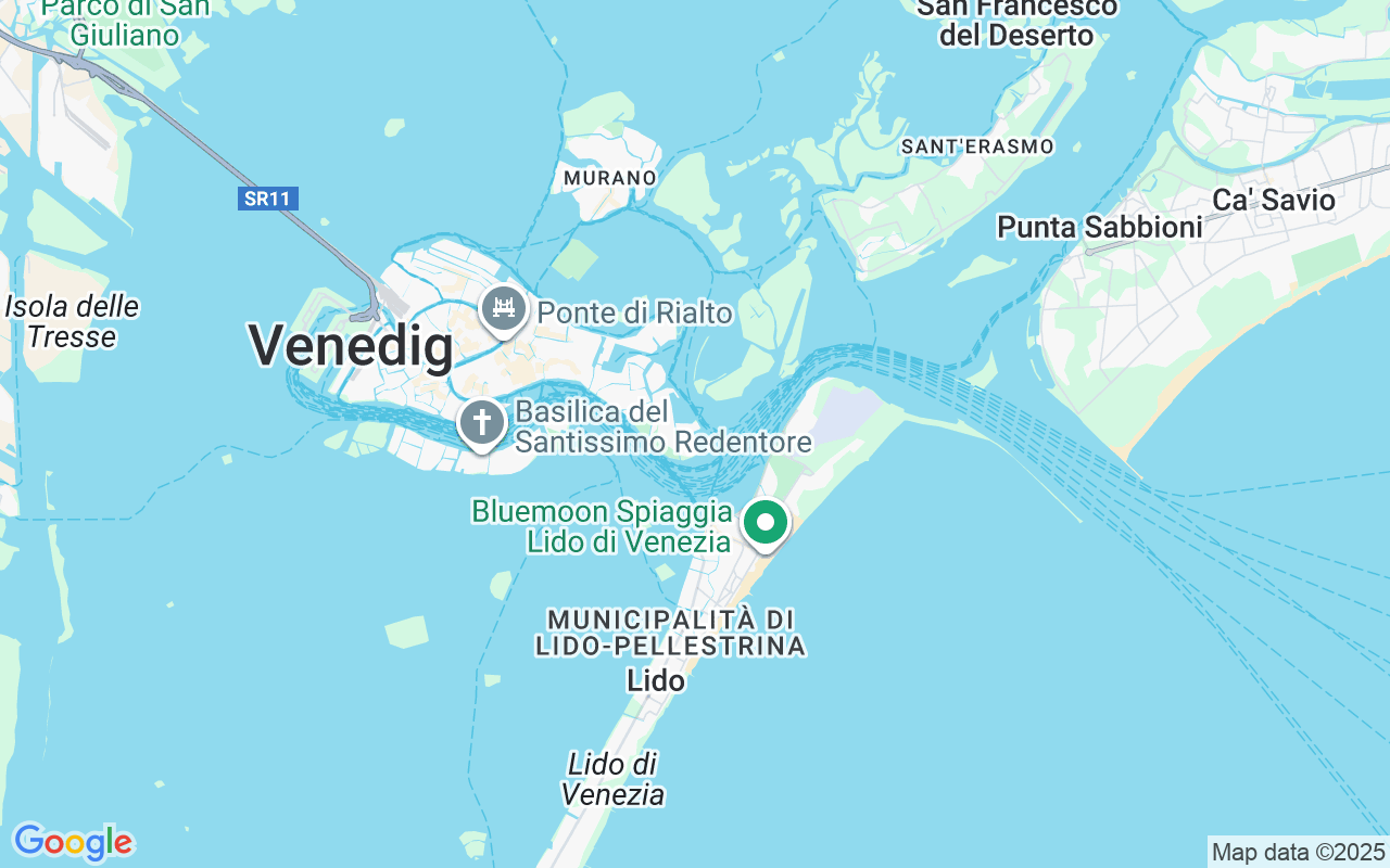 Plats för Motorbåt: Venedig, Italien