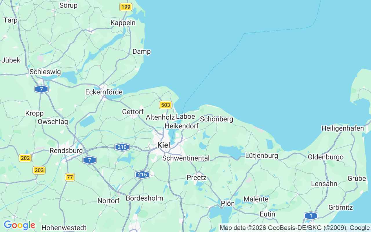Luogo Barca a motore: Baltic Bay Laboe, Laboe